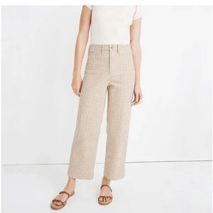 Madewell gingham pants